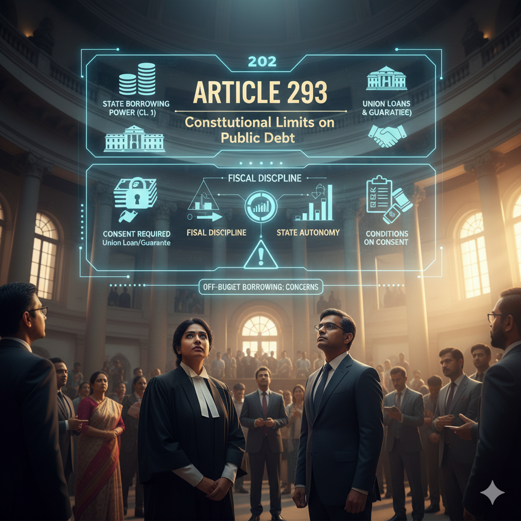 Constitutional Architecture of India’s State Debt: The Role of Article 293