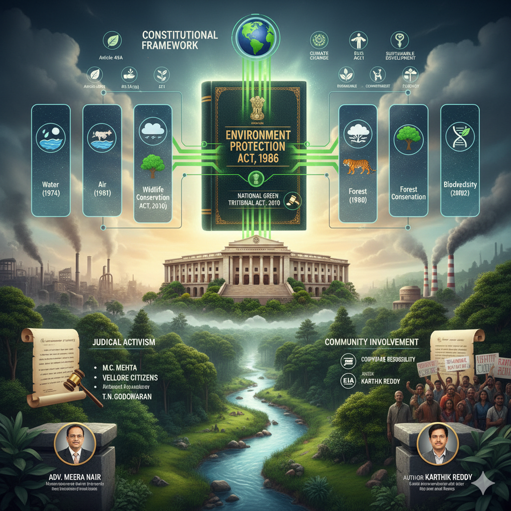 Environmental Laws in India: Safeguarding Natural Resources for Future Generations