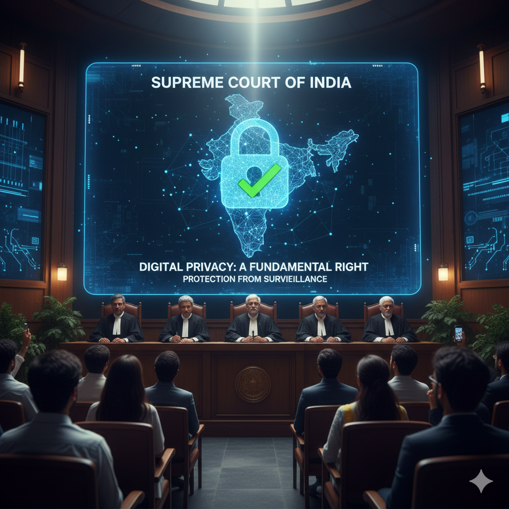 Supreme Court Issues Landmark Ruling on Digital Privacy Rights in India